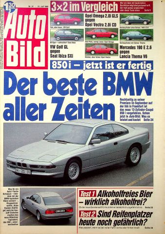Deckblatt Auto Bild (31/1989)